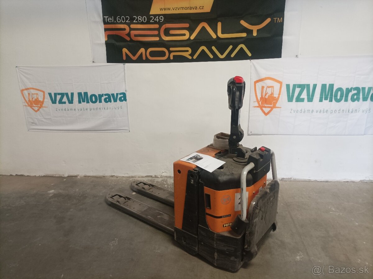 Ručněvedený nízkozdvižný vozík Toyota baterie 2020