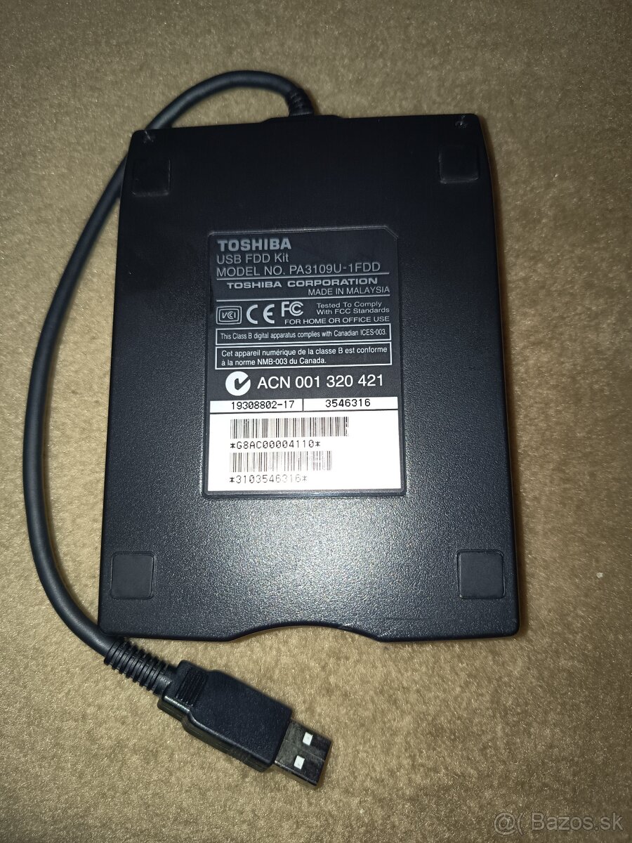 Disketova jednotka Toshiba