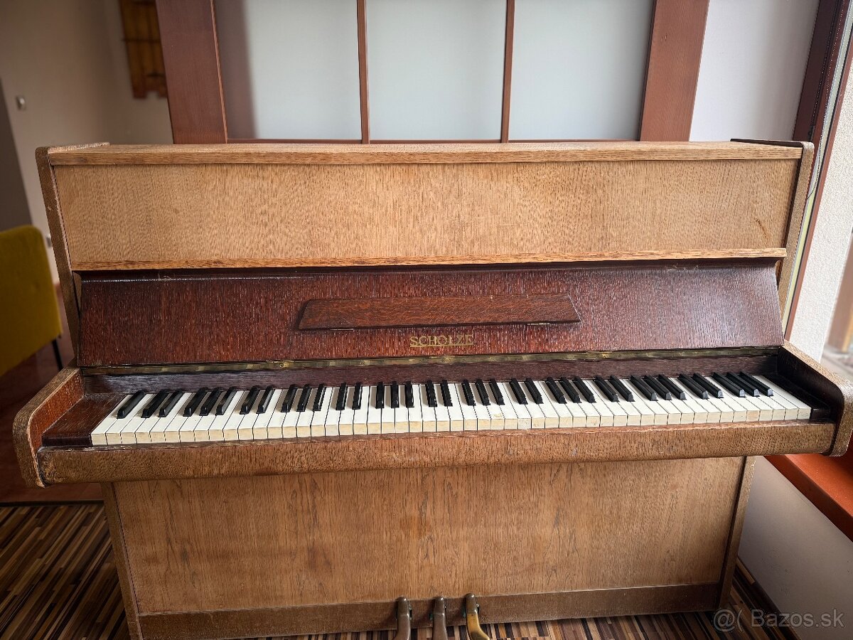 Klavir Scholze - cerstvo maladeny