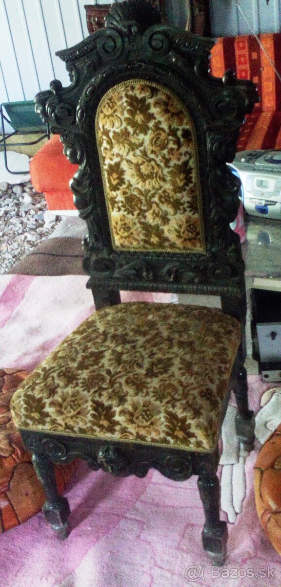 starožitnú aristokratickú stoličku.Pozrite aj iné moje inz.