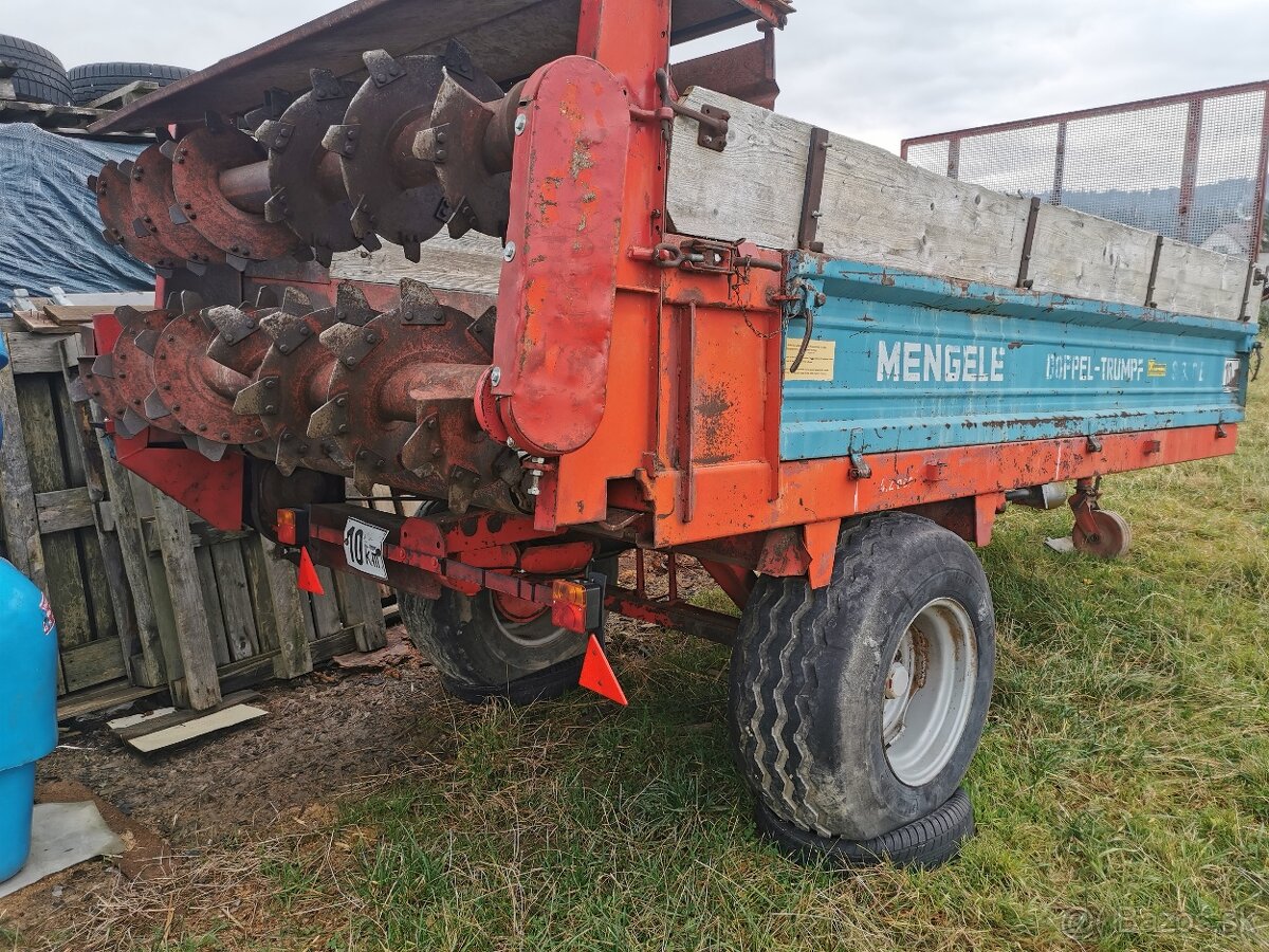 Rozmetadlo maštaľneho hnoja