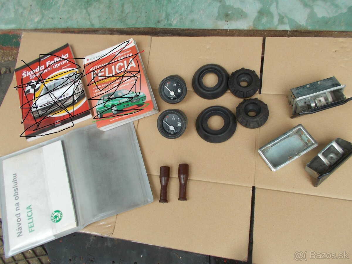 Predam pre skoda koleso knihu Fiat zrkadlo napis Regata