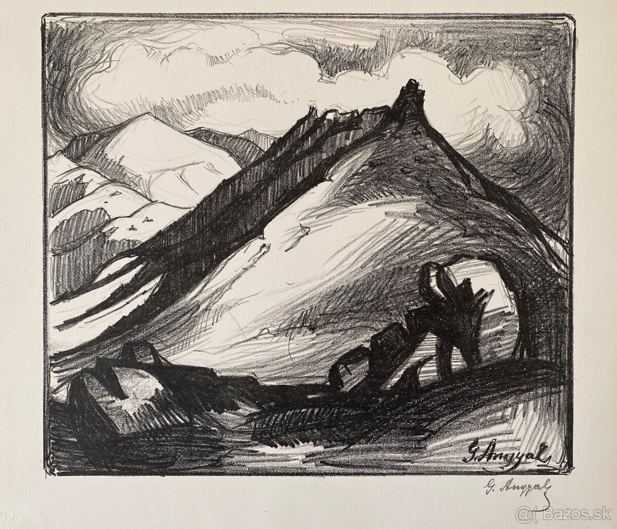 Gejza Angyal - Čierny Kameň vo Veľkej Fatre
