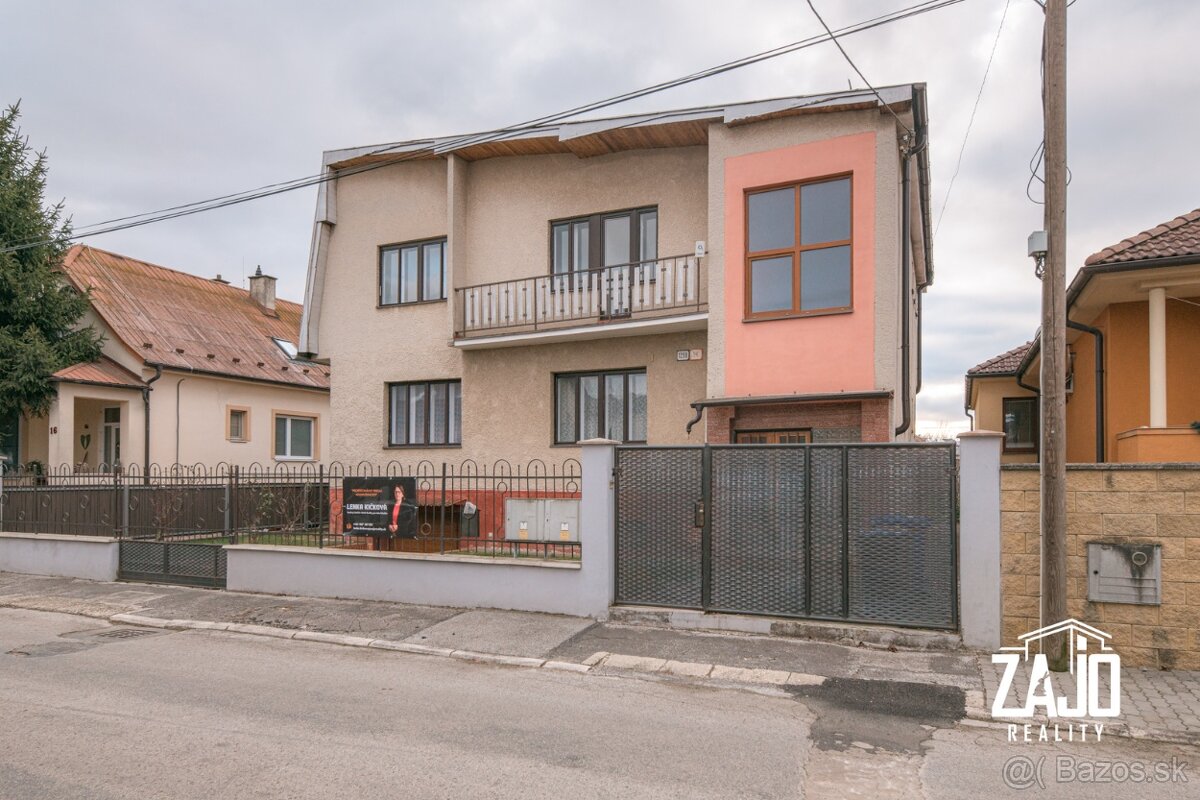 Rodinný dom na predaj v Trenčíne, ul. Kpt. Jaroša
