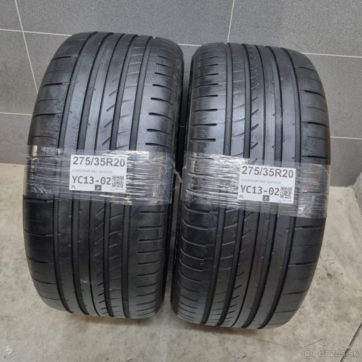 Letné pneumatiky 275/35 R20 GOODYEAR RSC