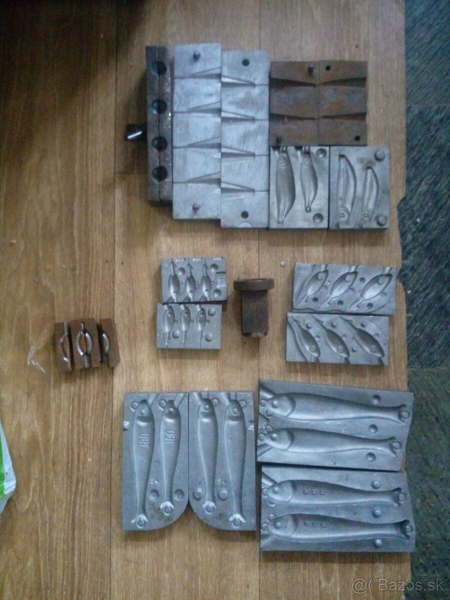 Formy na olovka na ryby