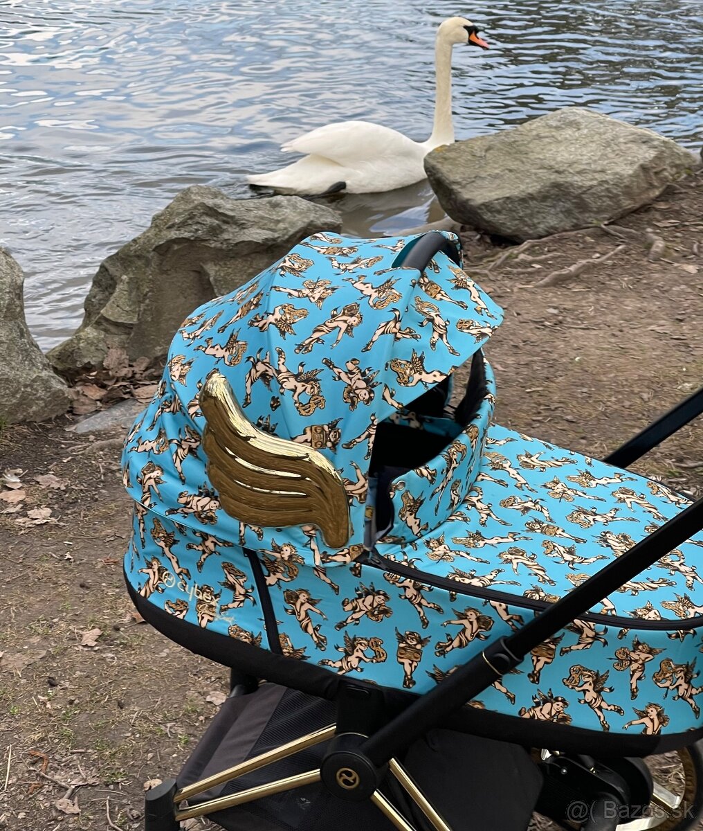 Vanička Jeremy Scott Cherub Blue pre E-priam a Priam