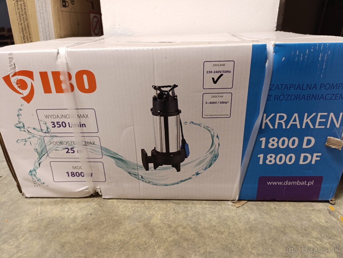 Ponorné kalové čerpadlo