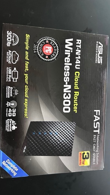 ASUS RT-N14U – Wireless N300 Cloud Router