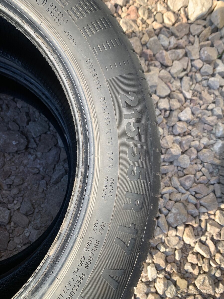 Continental 215/55r17