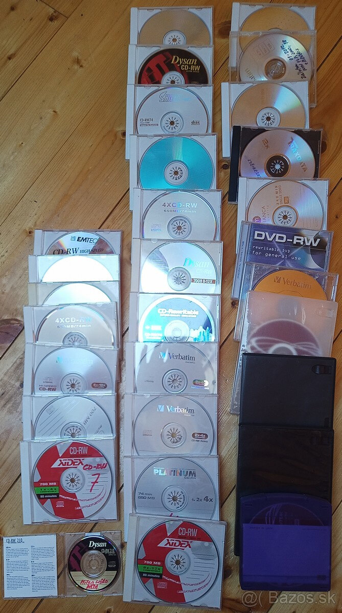 CD/DVD±RW médiá