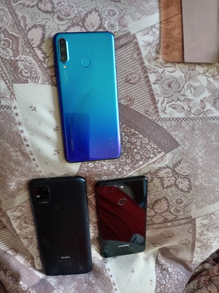 Lenovo k9,Huawei P30, Xiaomi Redmi 9.