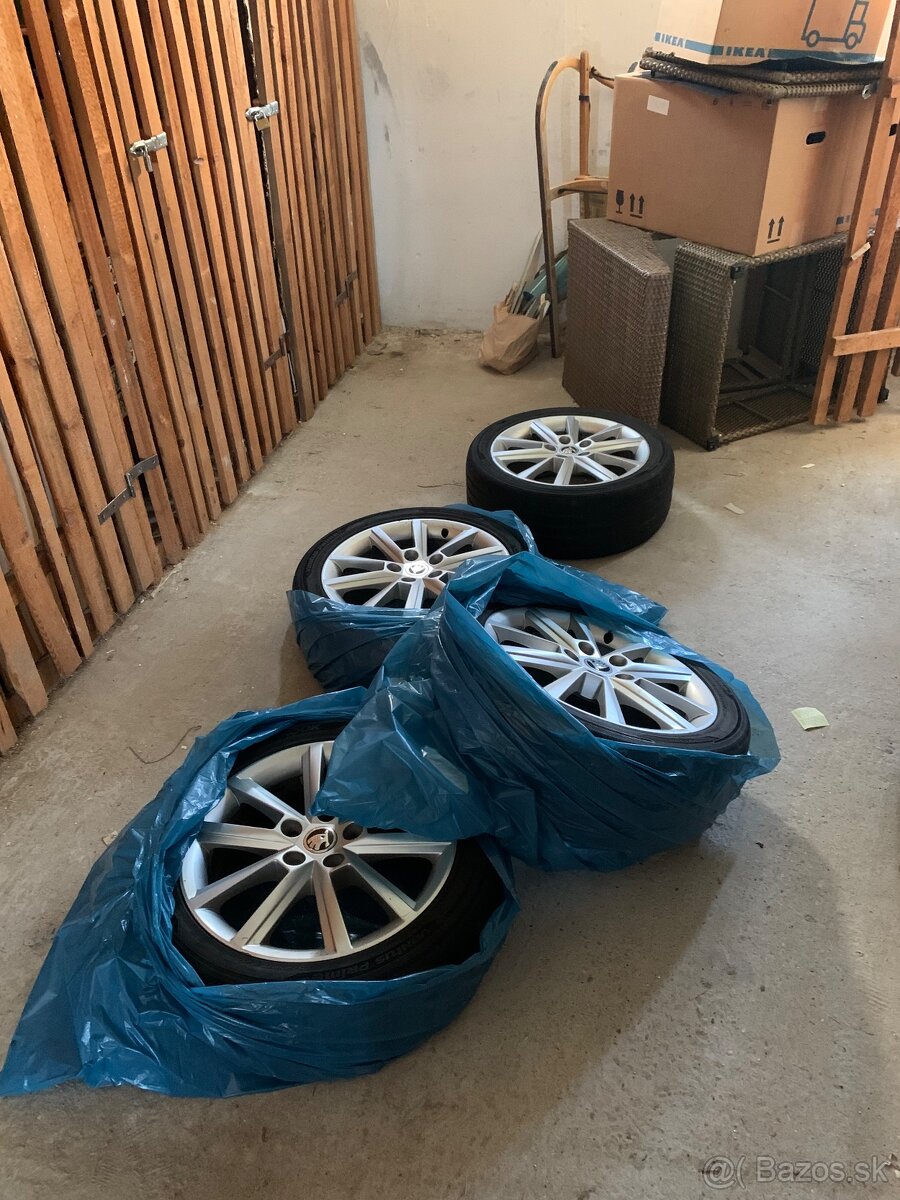 Škoda disky Kolesa TERON 17"