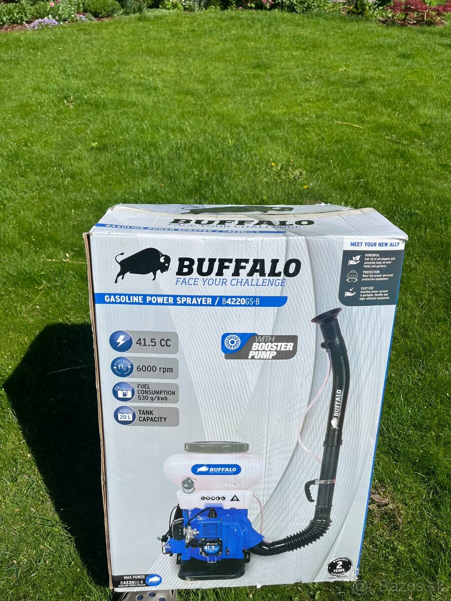 Benzínový motorový postrekovač 20L buffalo