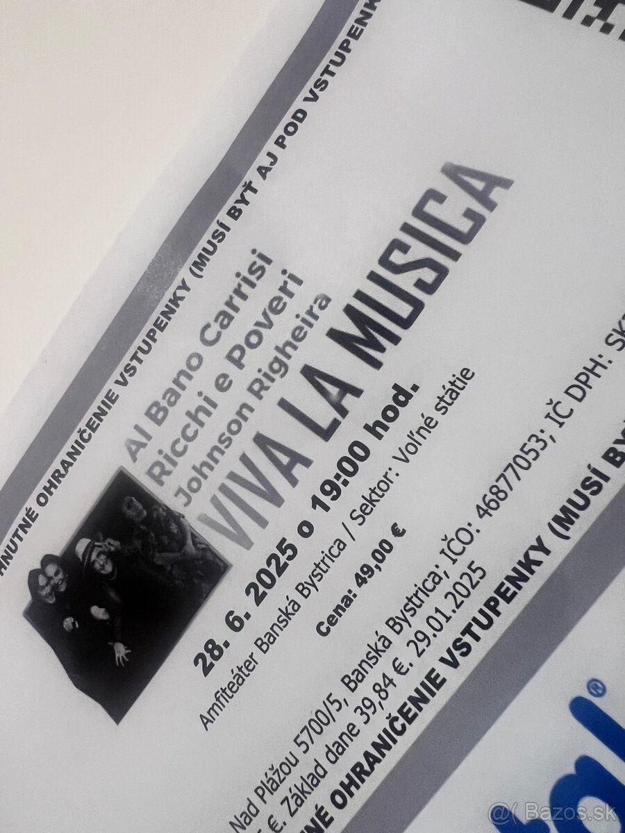 Ricchi e Poveri v BB koncert