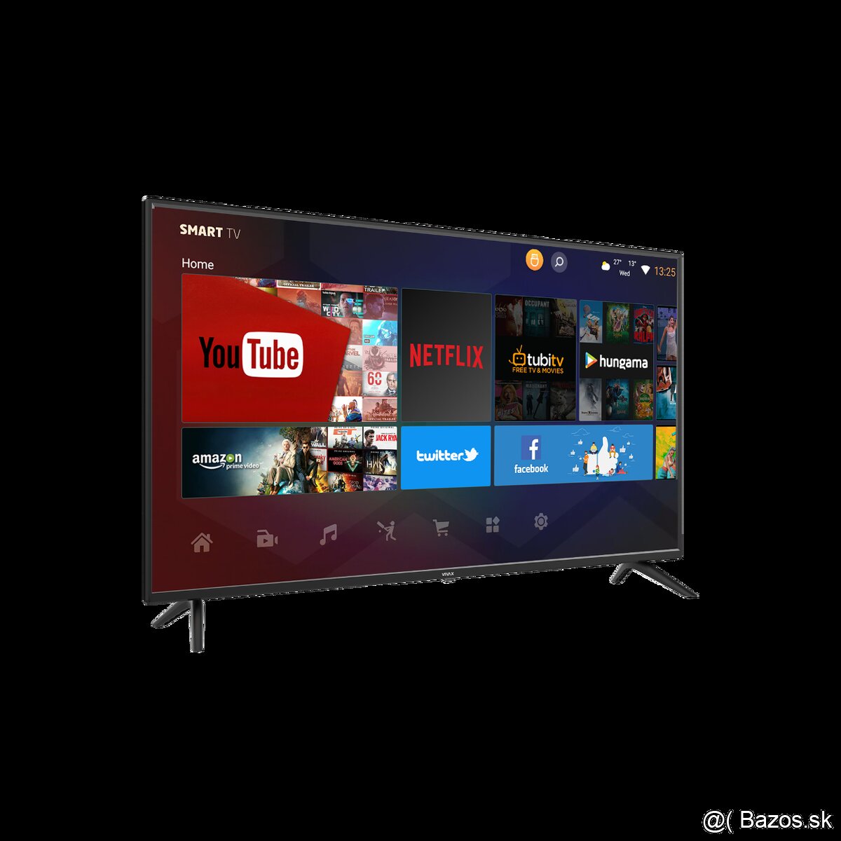 Smart android LED TV Vivax 40LE113T2S2SM - obrazovka 100cm