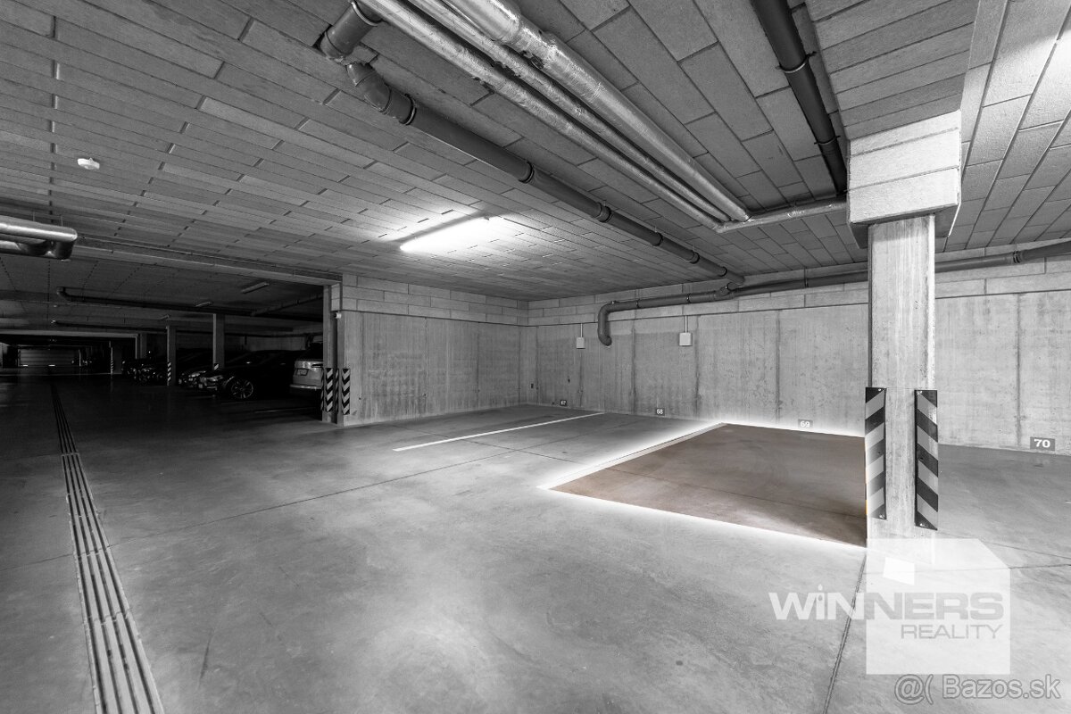 Na predaj garážové parkovacie miesto v projekte Panoráma