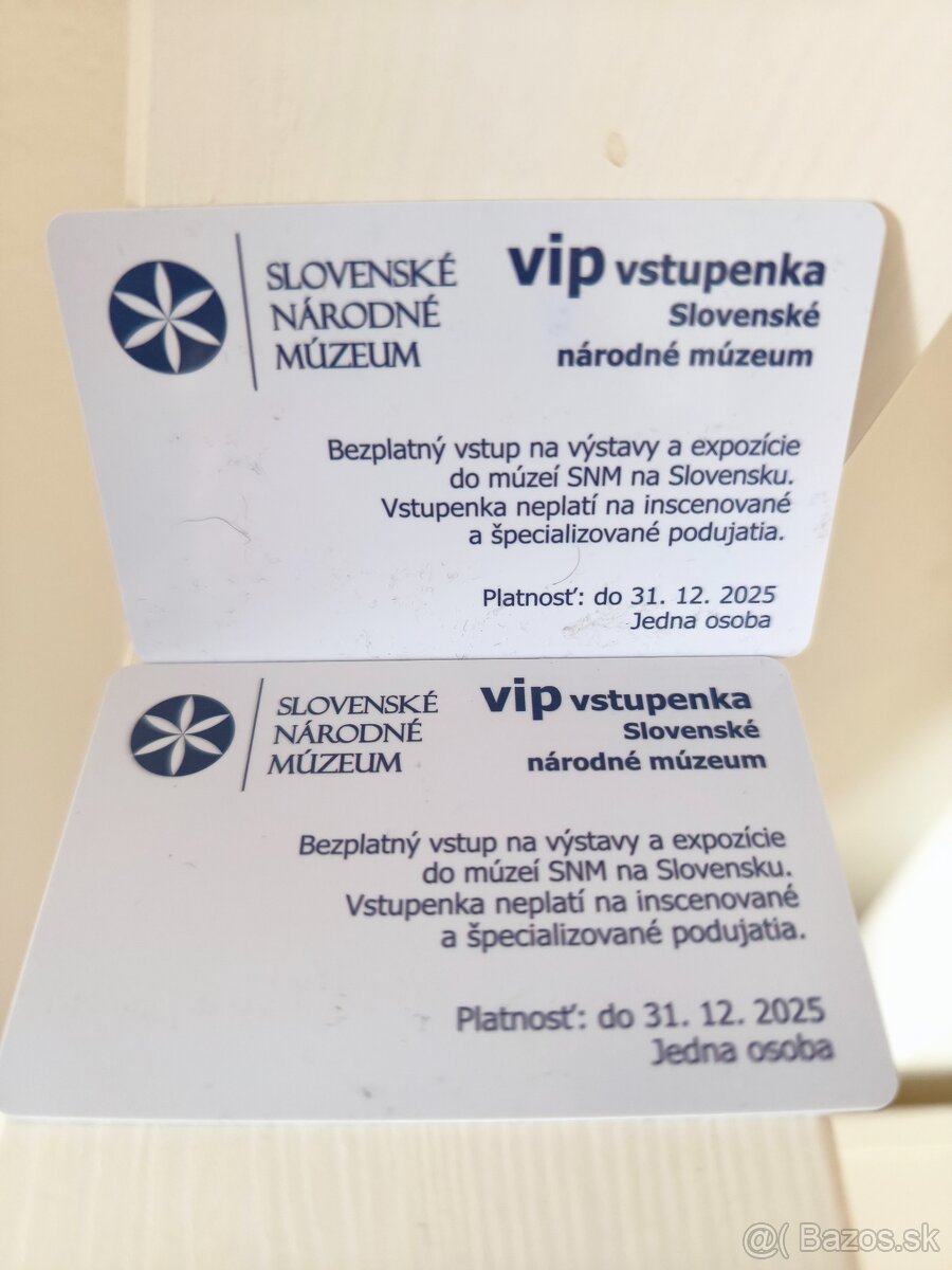 2x VIP vstupenka na SNM