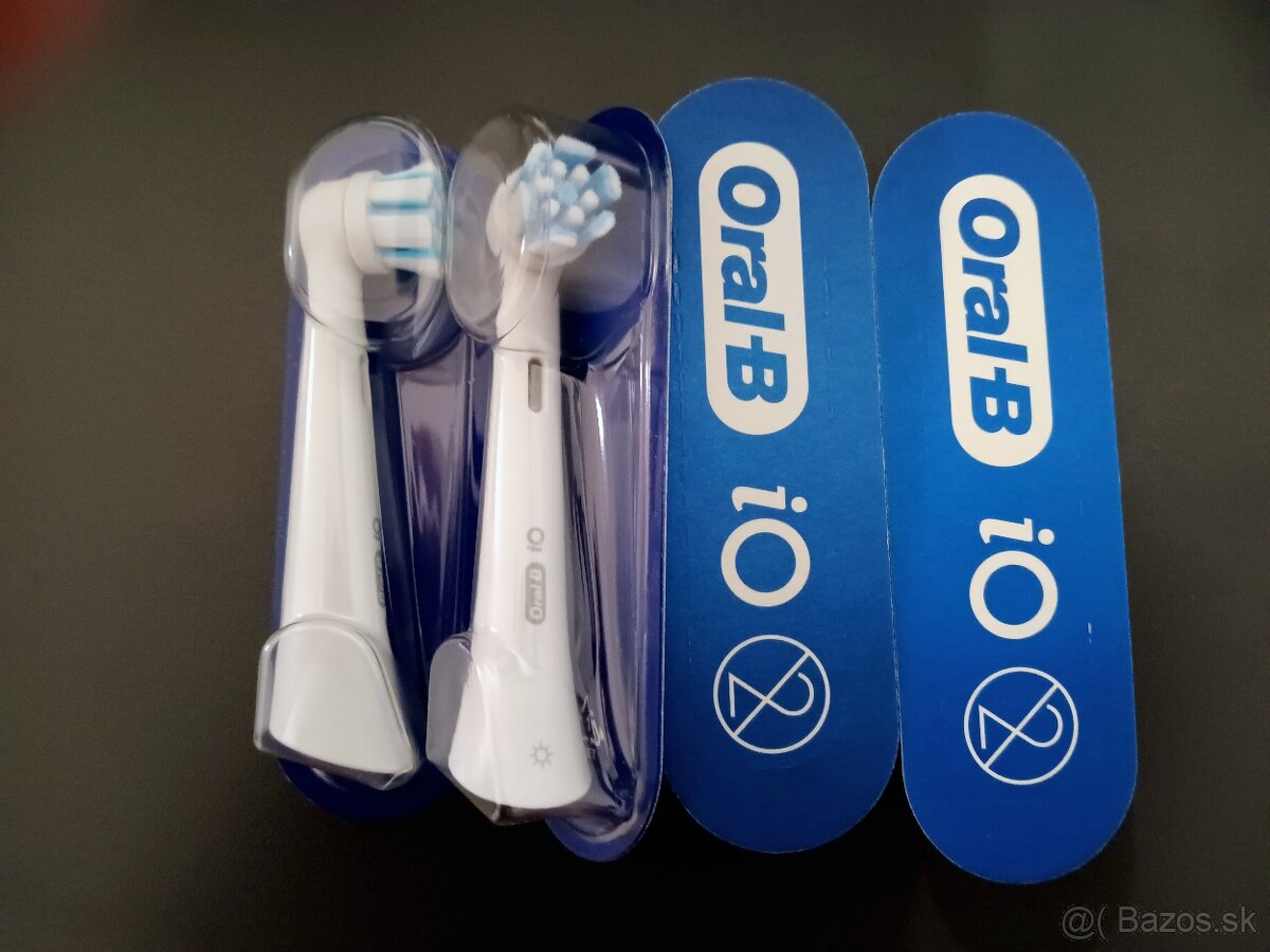 Predám náhradné hlavice Oral B io 4ks
