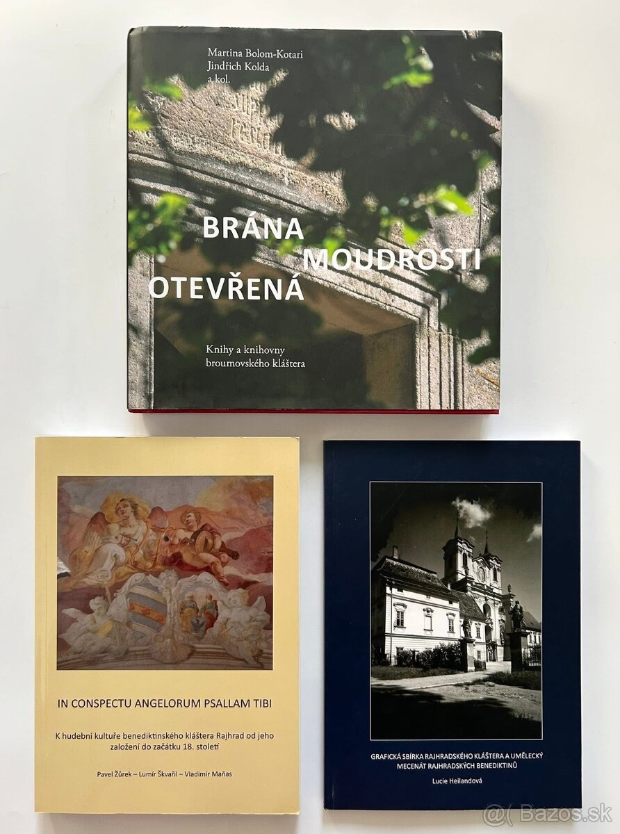 Umelecké zbierky a knihy kláštorov