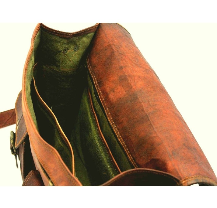 Nová Ručne vyrábaná kožená Aktovka