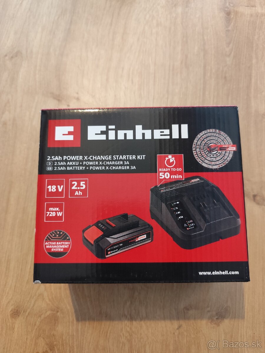 Einhell 2,5 Ah Power X-Change starter Kit
