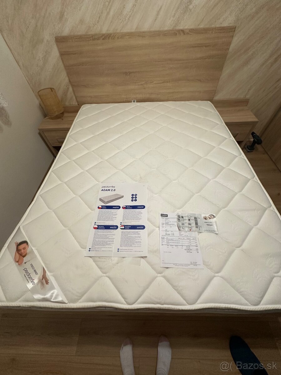 Nový len rozbalený matrac Adam Perdomite 2.0