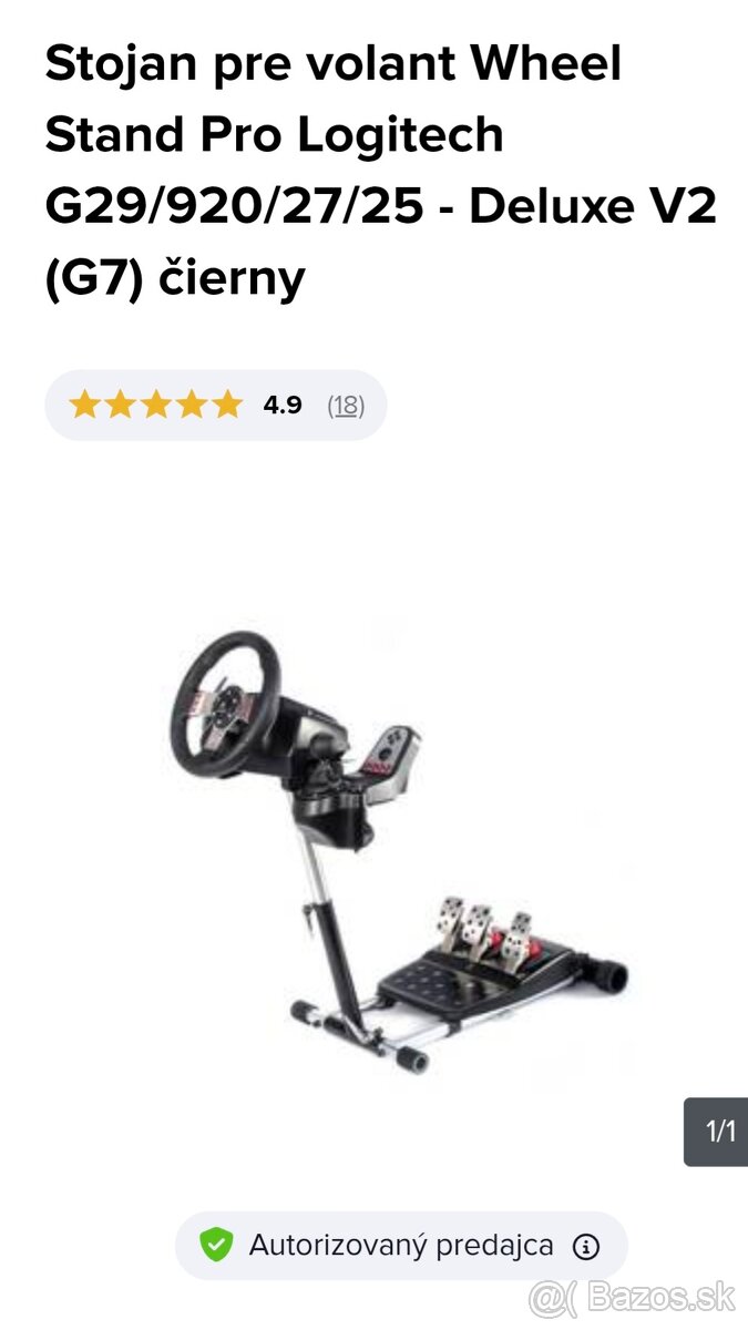 Stojan pre volant Wheel Stand Pro Logitech