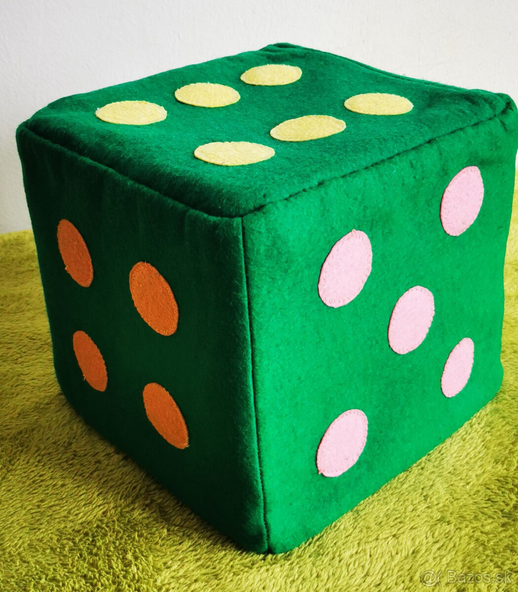 Predám textilnú kocku handmade