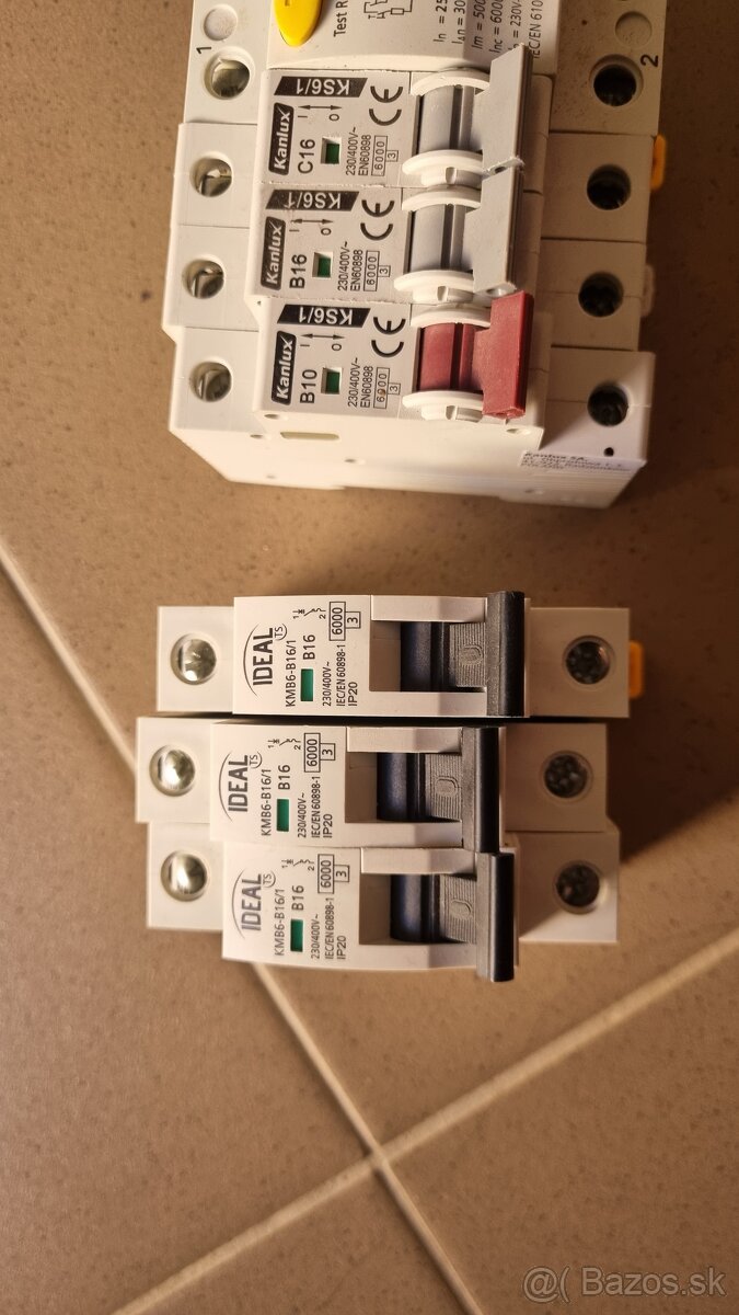 Istič a prúdový chránič