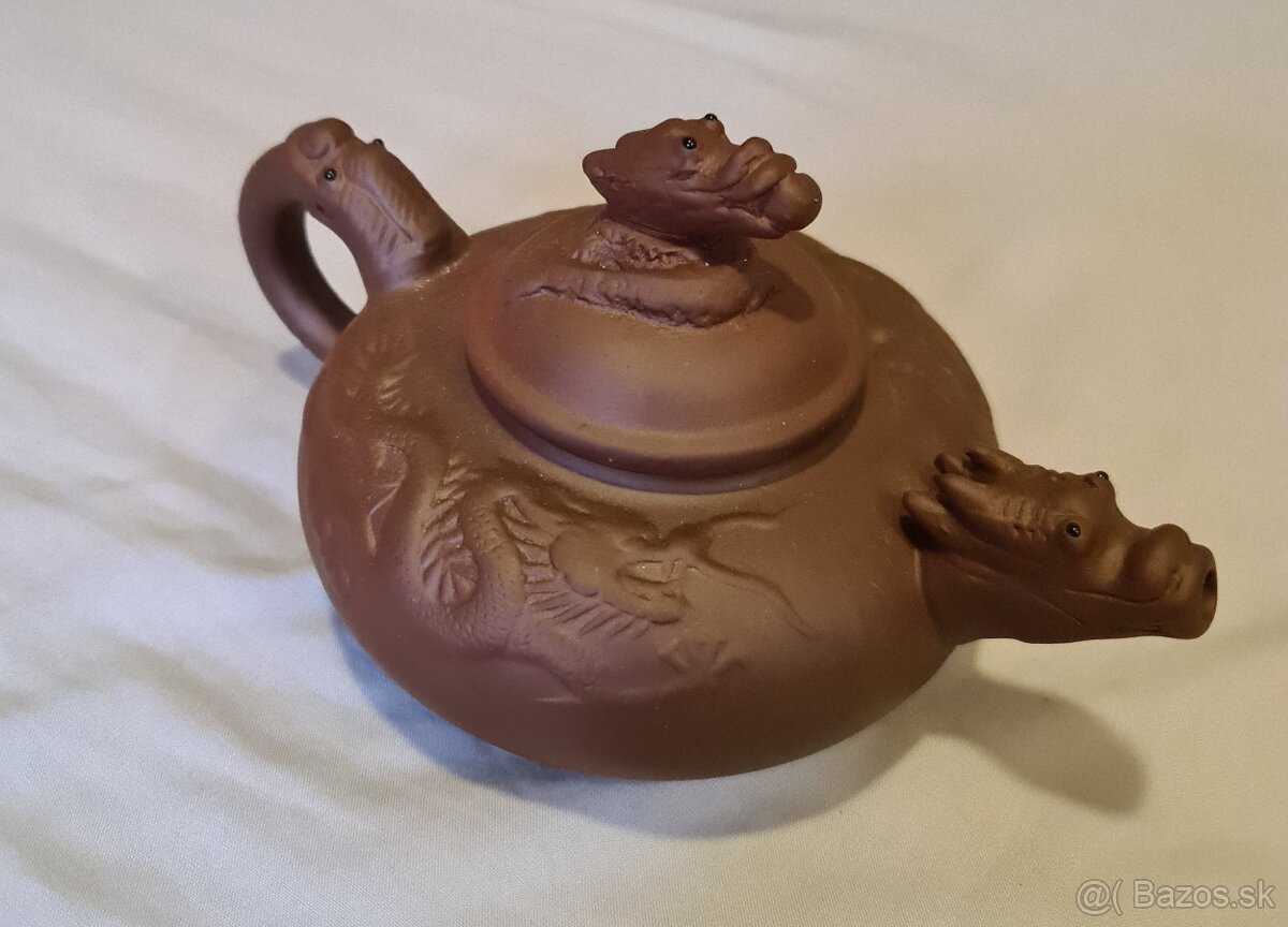 2x Luxusný čínsky Yixing čajník