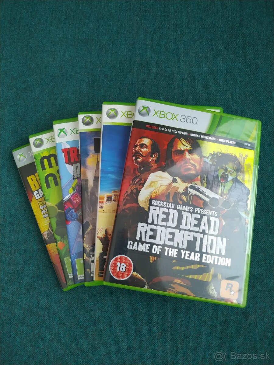 Predám hry na Xbox 360