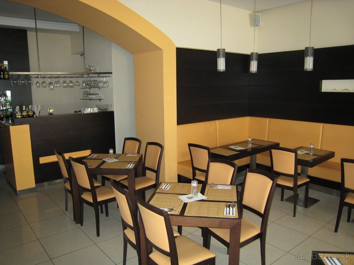 Stoly a stoličky do kaviarne, prevádzky