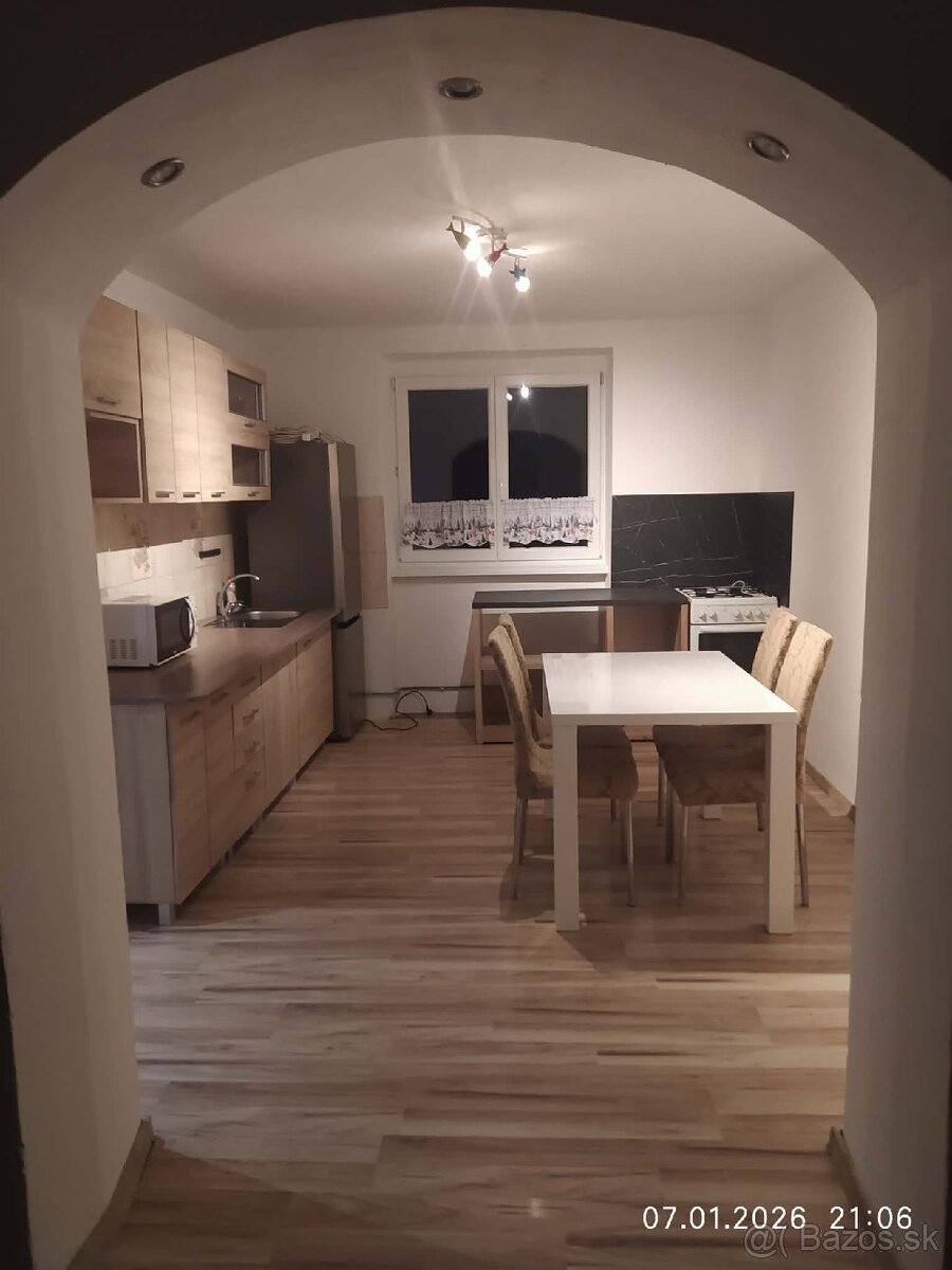 Ponúkam 2-izbovy byt do prenajmu