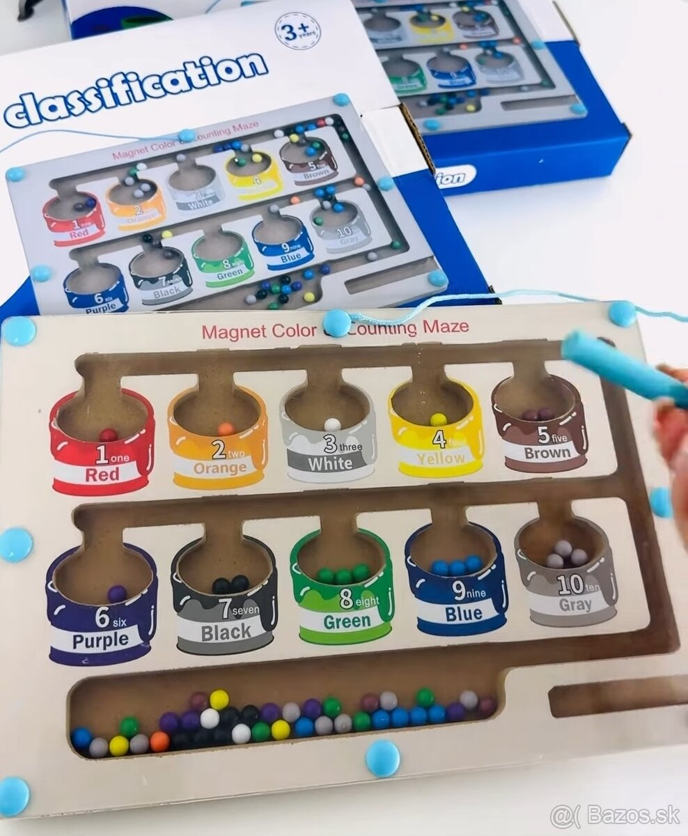 magnetická hra Montessori