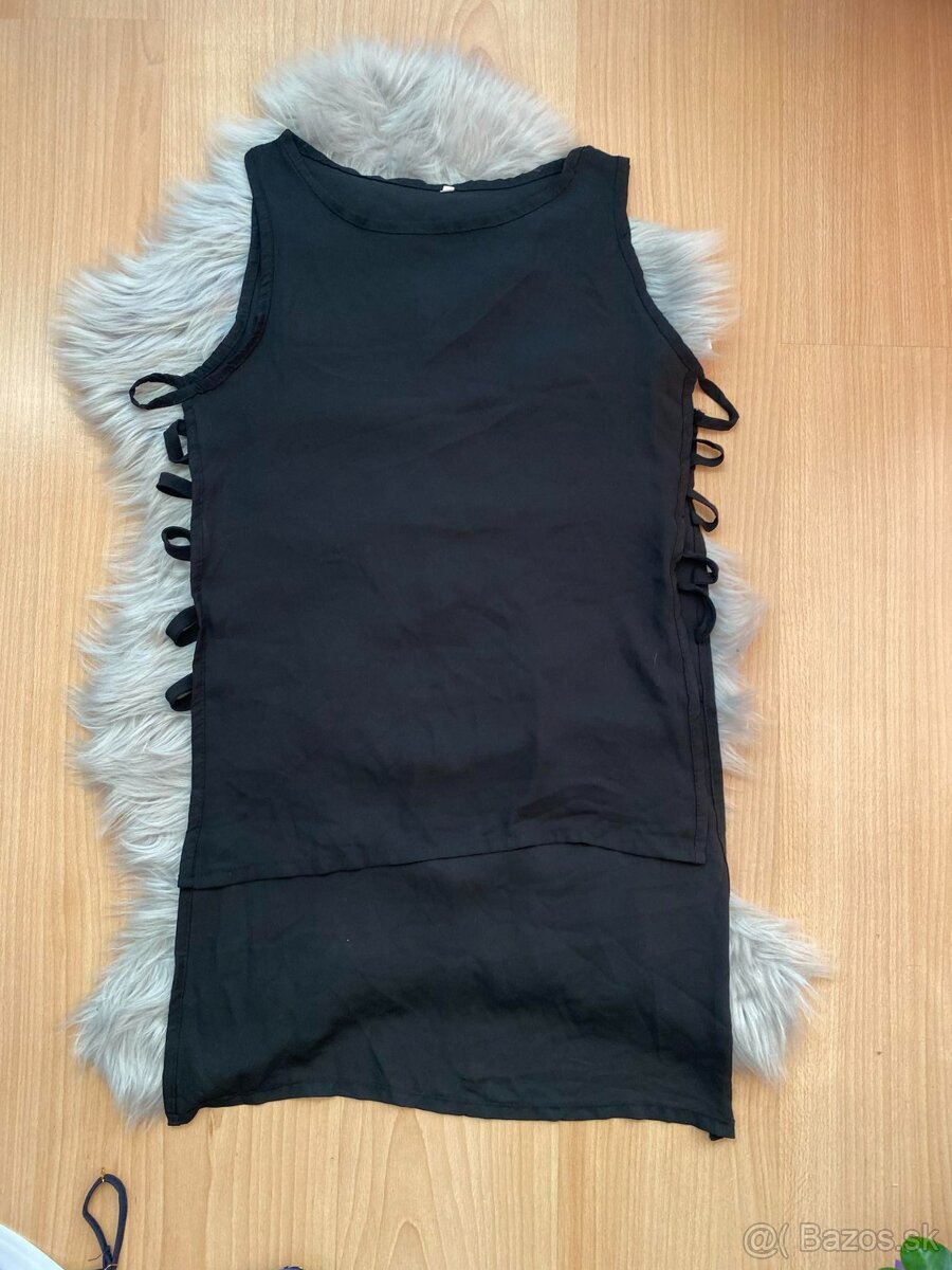 2x čierny top