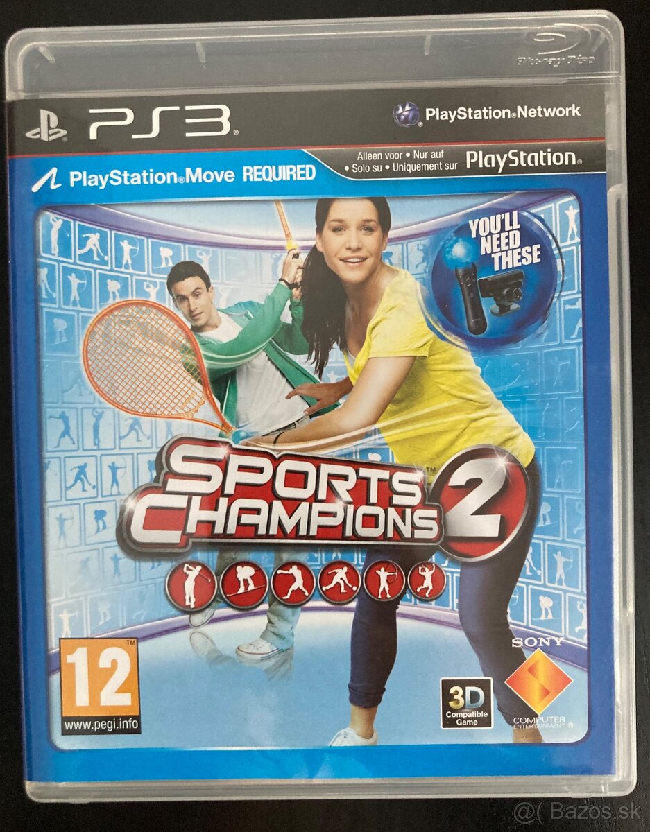 Sports Champions 2 hra na Playstation 3