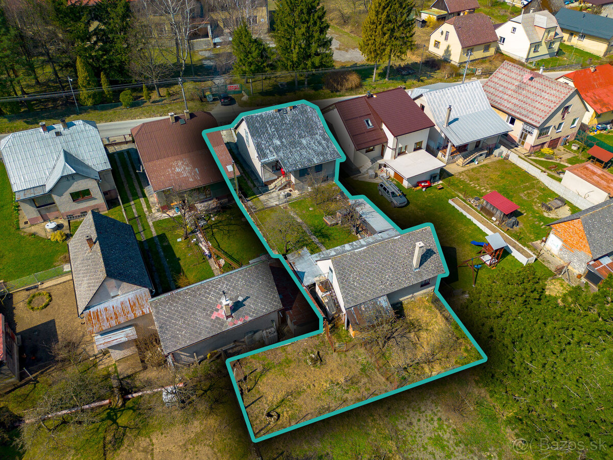IBA U NÁS  Predaj RD v obci Mojtín, okres Púchov