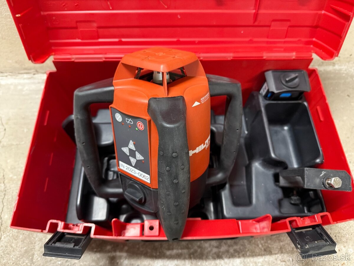 Exterierový rotačný laser Hilti PR20 + prímač PRA20