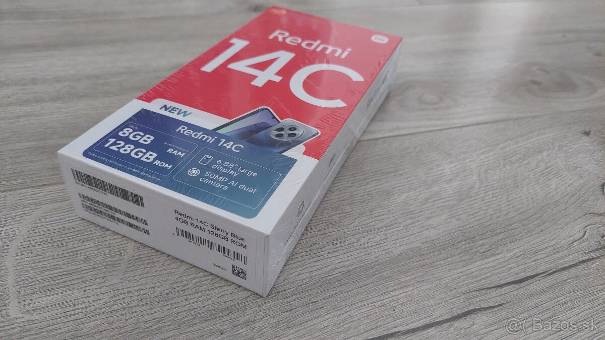 Predám Xiaomi Redmi 14C modrý-nový