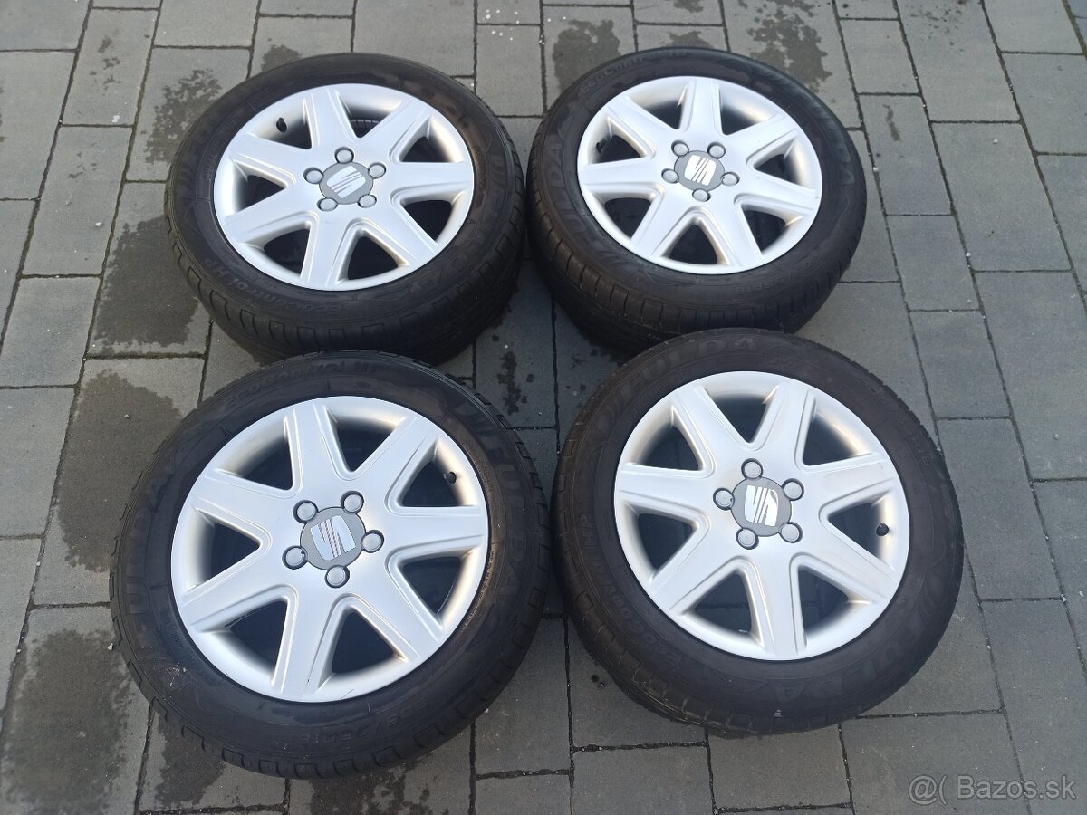 elektrony Disky SEAT 6,5Jx16H2 5x112 ET50 205/55R16