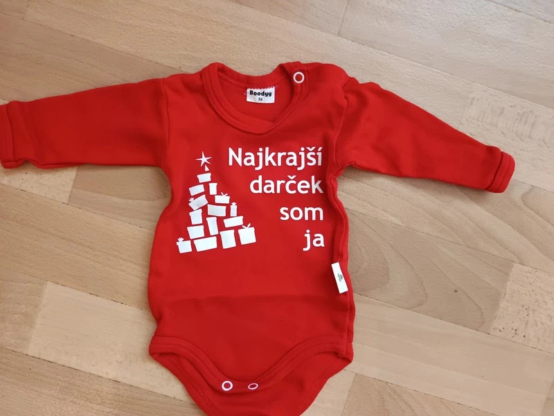 Vianočné body s napisom 56