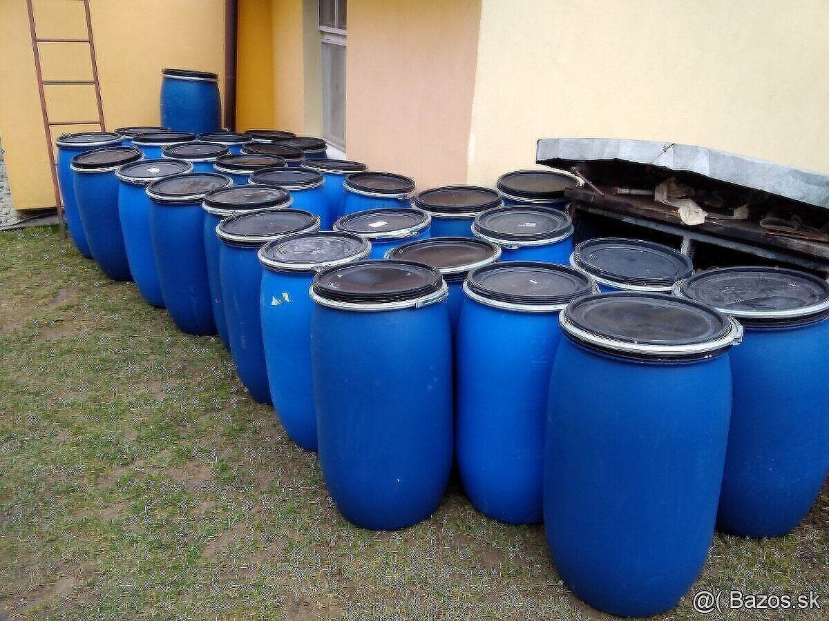 Plastové sudy 120L 20e/ks