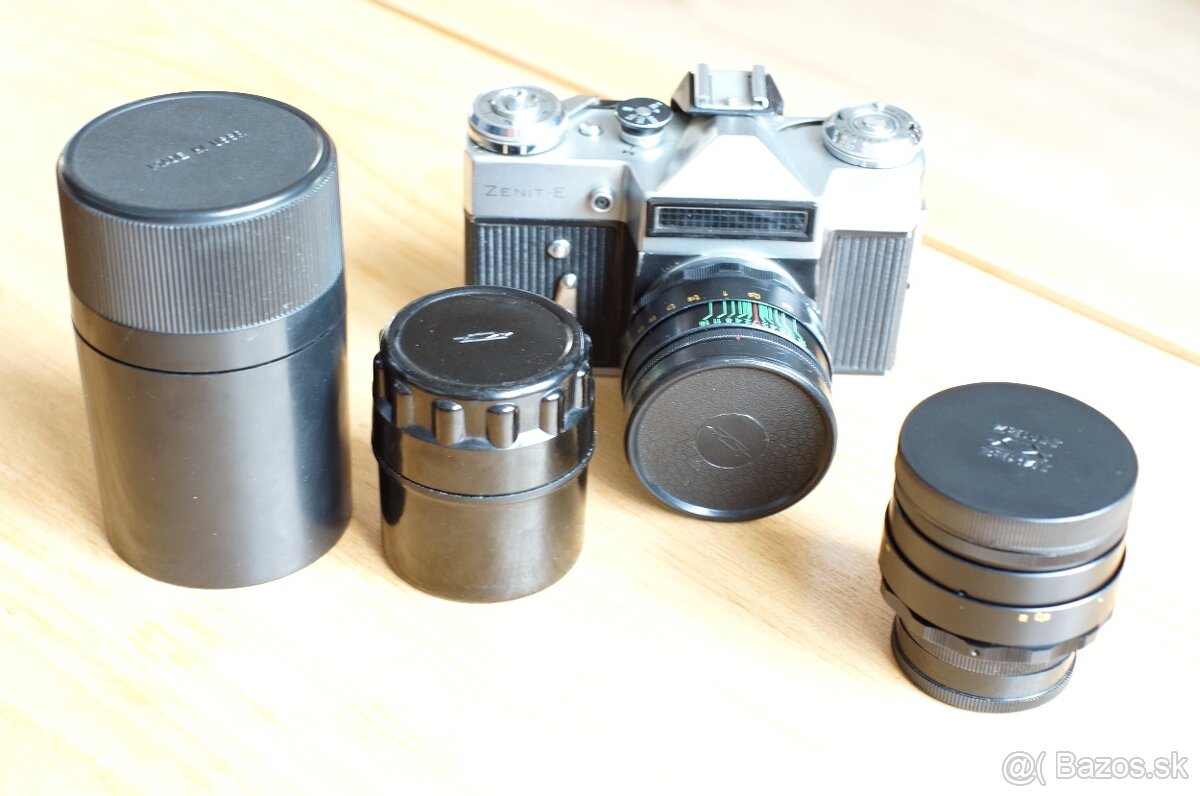 Zenit, Jupiter,Helios - USSR fototechnika
