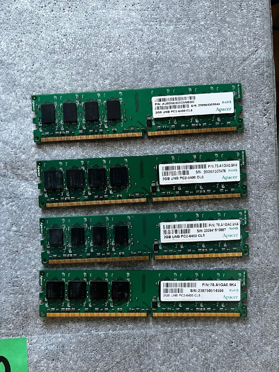 RAM DDR2. 8Gb