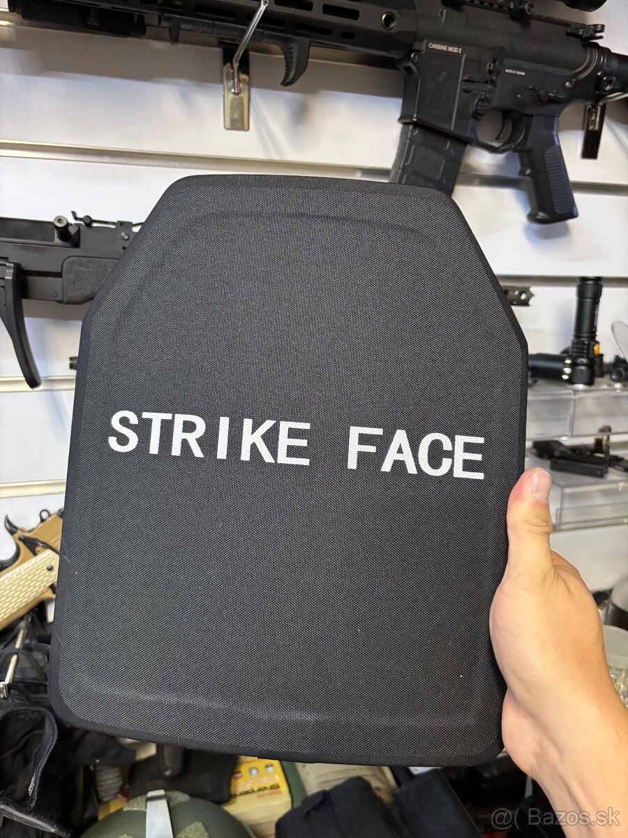 Balistické pláty 25×30 cm ochrana IV (UHMWPE + Aramid)