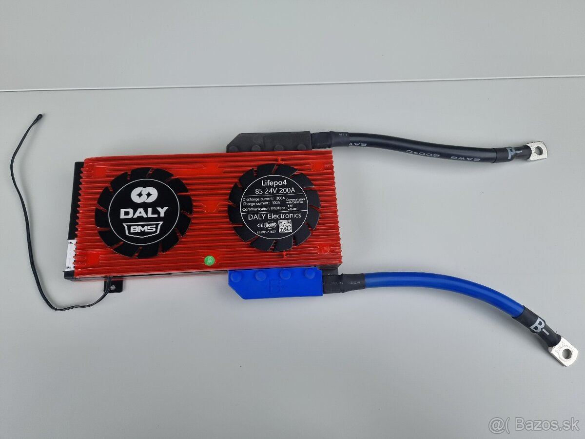 Smart BMS 8S LiFePo4 24V 200A/100A