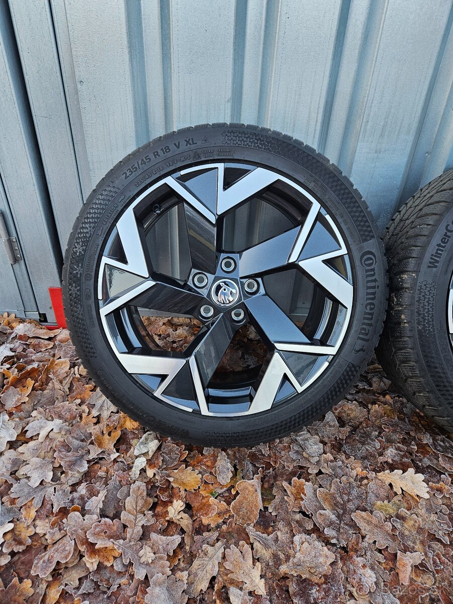 Zimní alu kola Trisuli 18" Škoda Superb 235/45 R18