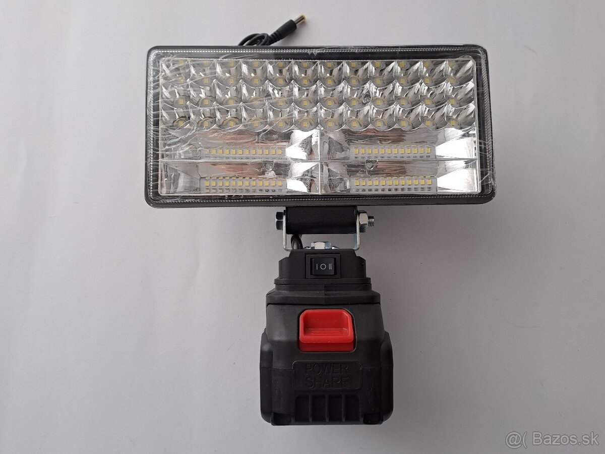 Bezdrôtové pracovné svetlo LED s dobíjateľnou LiIon batériou