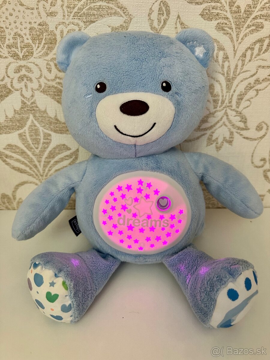 Chicco medvedík s projektorom